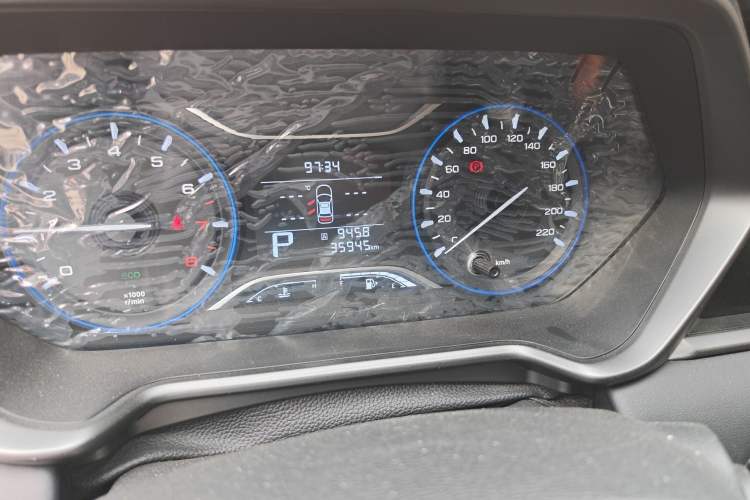 Used GAC Trumpchi GS4 2021 270T Automatic Elite Tech Edition Odometer Close Up
