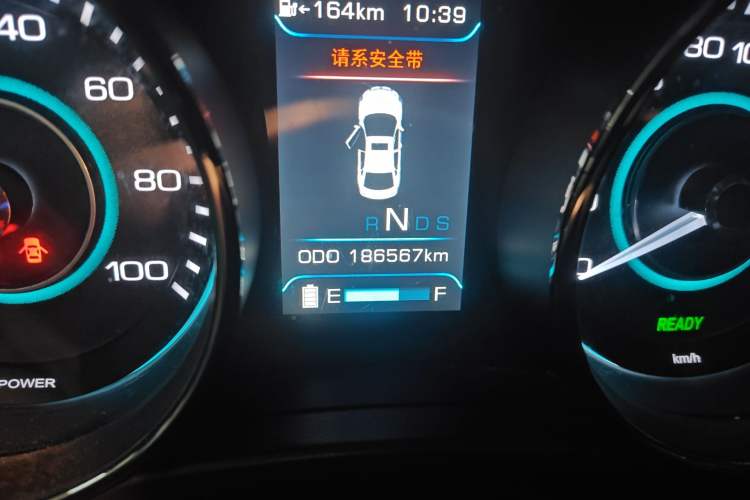 Used BAIC New Energy EU 2016 EU260 Enjoy Edition Odometer Close Up