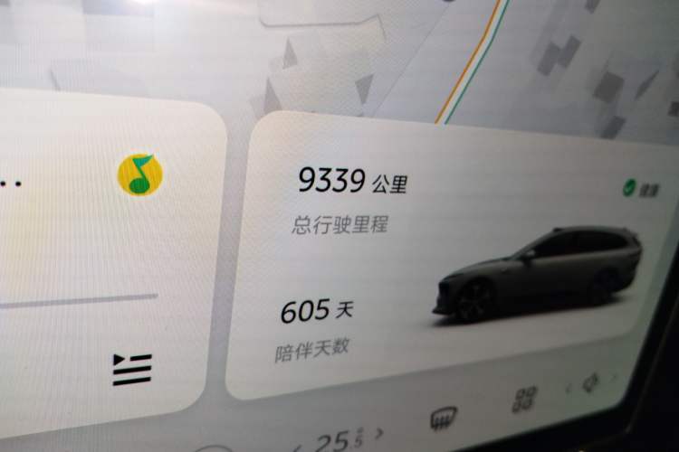 Used Nio ET5T 2024 75kWh Touring Odometer Close Up