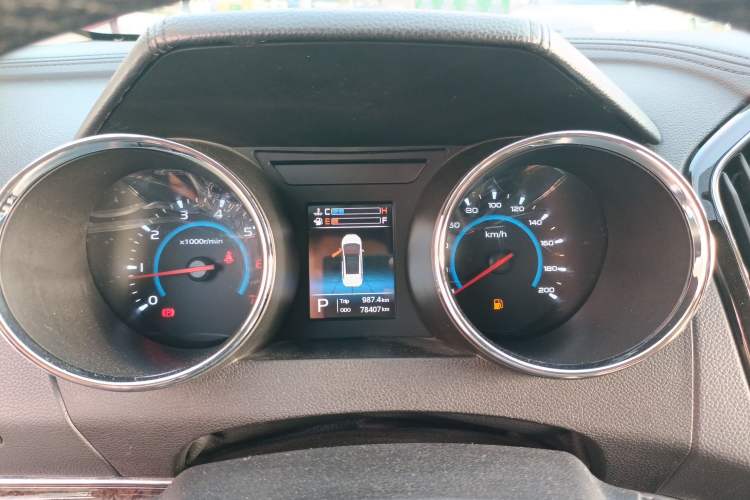 Used Lifan Auto Xuanlang 2017 1.5T Automatic Luxury Model Instrument Cluster