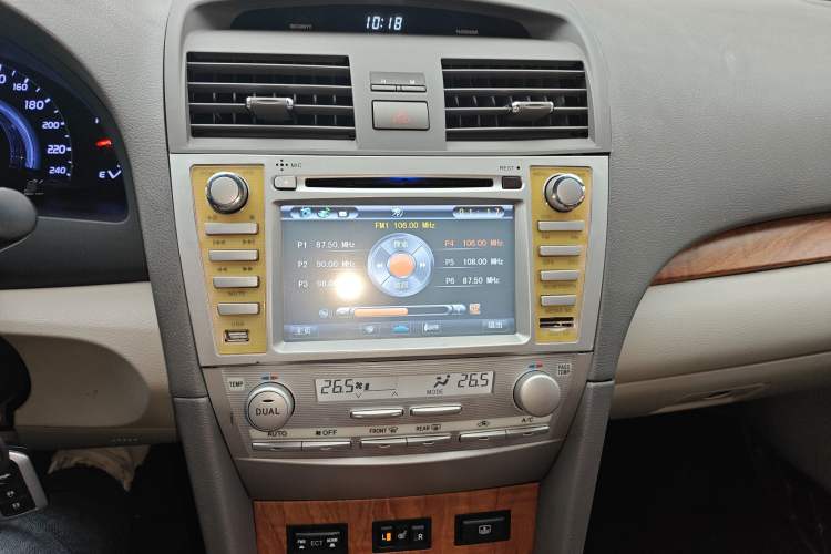 Used Toyota Camry 2009 200G NAVI Luxury Navigation Edition Audio And AC Panel