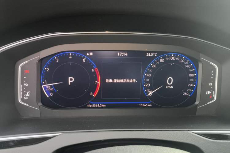 Used Volkswagen Magotan 2025 Zhongxiang Version 330TSI DSG Luxury Edition Instrument Cluster