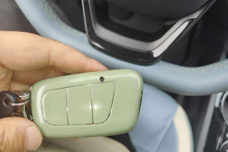 Used Chery QQ Little Ant 2022 Restyled Version Sweet Pink Edition Low-Sugar Version Lithium Iron Phosphate Battery 30.7 kWh 30 kW 301 km Vehicle Key