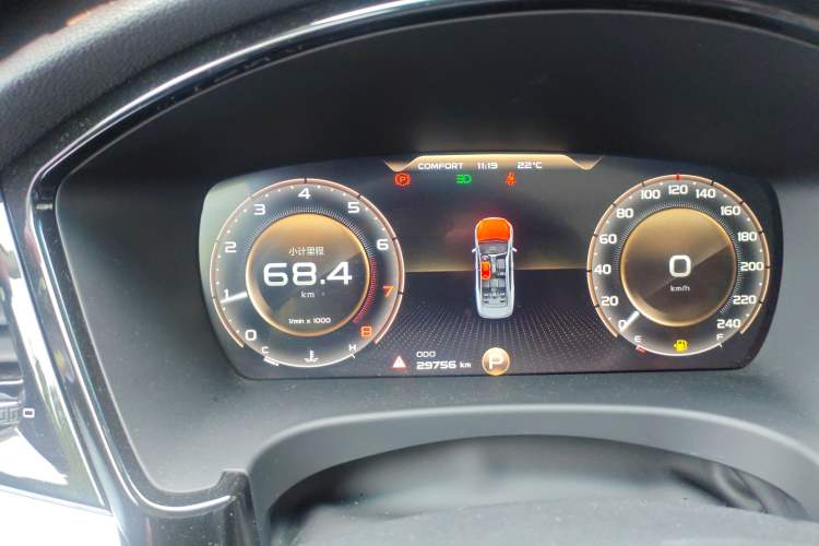 Used Geely Auto Emgrand GT 2021 1.8T Flagship Edition+ Instrument Cluster
