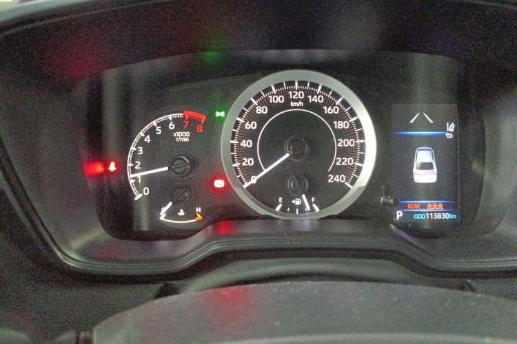 Used Toyota Allion 2022 2.0L Elite Edition Instrument Cluster