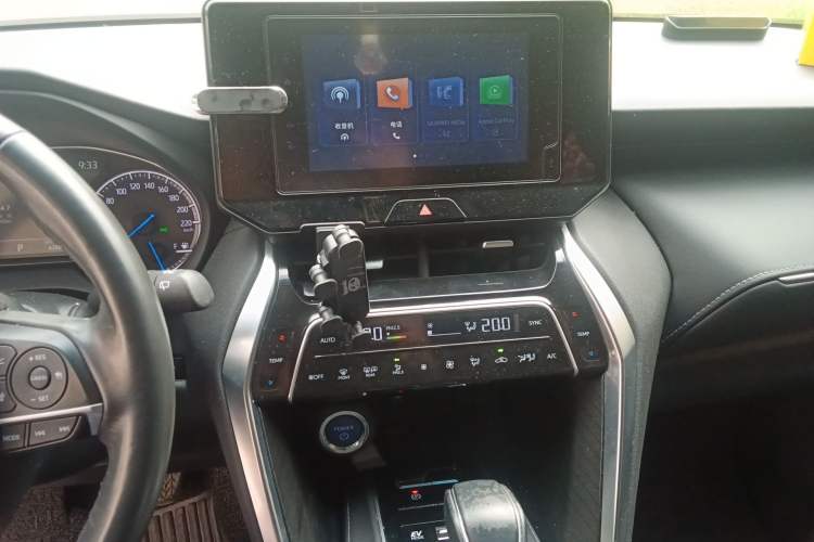 Used Toyota Harrier 2022 Dual-Engine 2.5L CVT Two-Wheel Drive Luxury Edition Audio And AC Panel