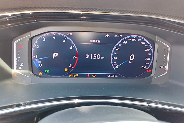 Used Volkswagen Tayron 2019 380TSI Four-Wheel Drive Prestige Model China VI Standard Instrument Cluster