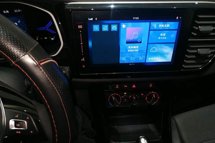 Used Jetta VS7 2022 1.4T Automatic Enjoyment Pro Edition Audio And AC Panel