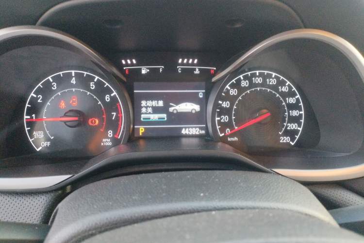 Used Chevrolet Monza 2019 Redline 320T Dual-Clutch Sporty Version China VI Standard Instrument Cluster