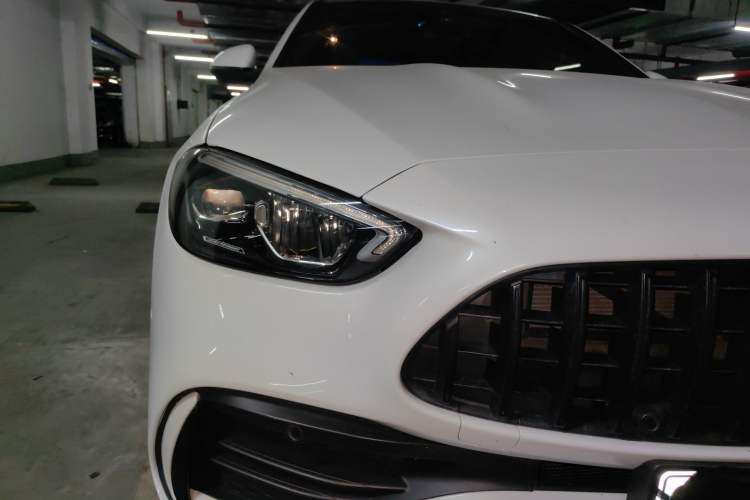 Used Mercedes-Benz C-Class New Energy 2023 C 350 eL Right Front Headlight
