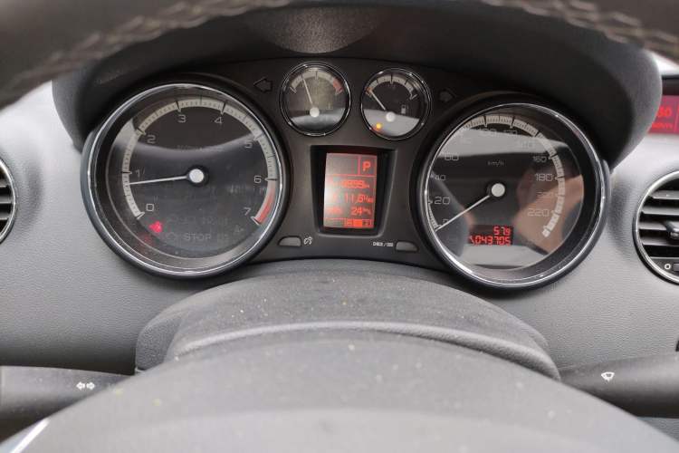 Used Peugeot 408 2013 2.0L Automatic Luxury Edition Instrument Cluster