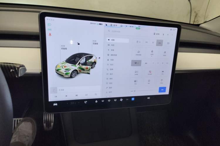 Used Tesla Model Y 2021 Standard Range Rear-Wheel Drive Version Instrument Cluster