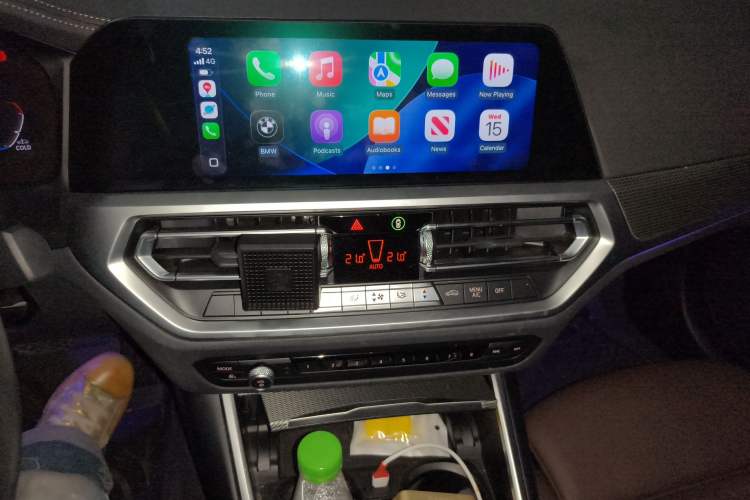 Used BMW 3 Series 2021 325i M Sport Night Edition package Audio And AC Panel