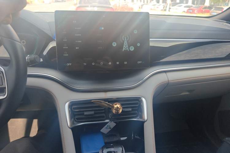 Used BYD Song PLUS New Energy 2021 DM-i 110KM Flagship PLUS Audio And AC Panel