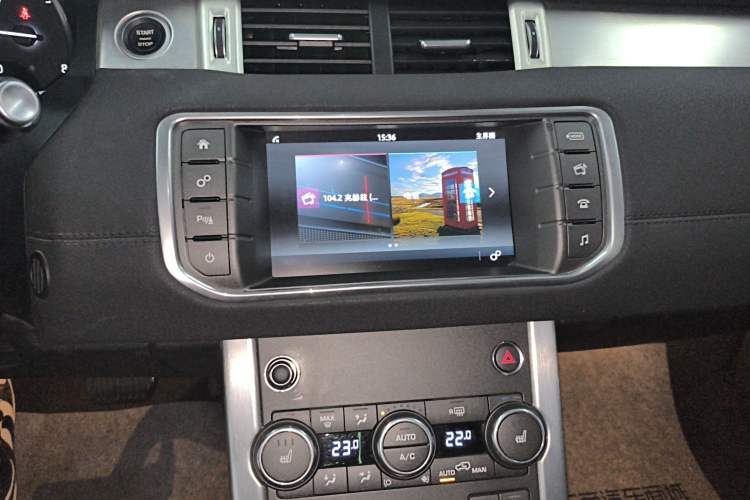 Used Land Rover Range Evoque 2018 200PS PURE New Fashion Edition Audio And AC Panel