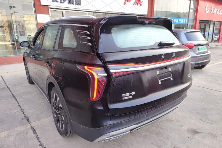 Used Hongqi HS7 PHEV 2024 2.0T PHEV Four-Wheel Drive Flagship Edition 6 Seats Rear Left 45 Deg