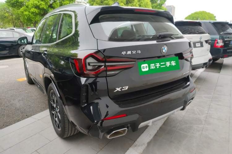 Used BMW X3 2023 xDrive25i M Sport Package Rear Left 45 Deg