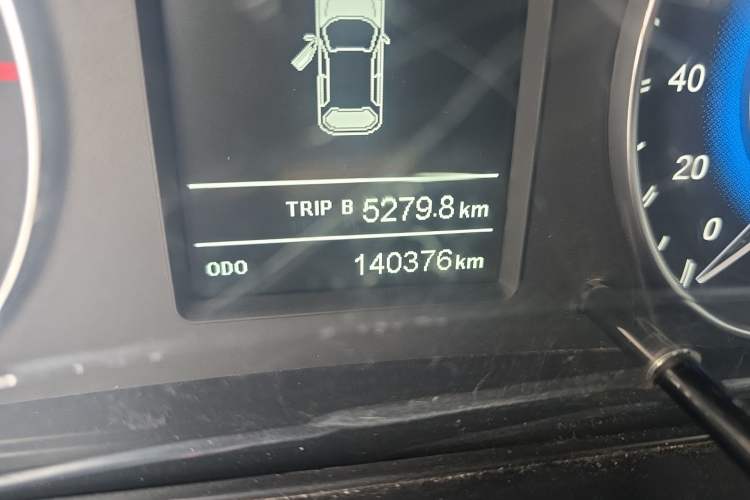 Used Dongfeng Fengon S560 2018 1.8L Manual Comfort 7-Seater Odometer Close Up