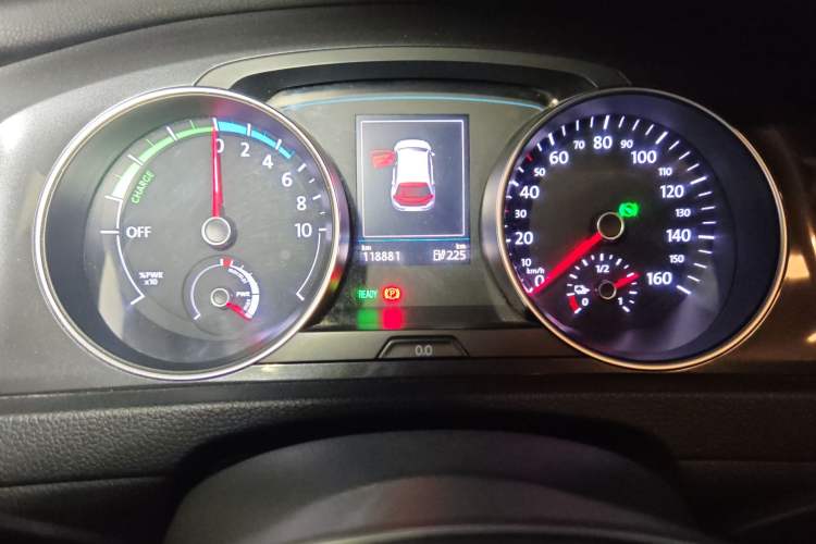 Used Volkswagen Golf Pure Electric 2020 Chariot Pro Odometer Close Up