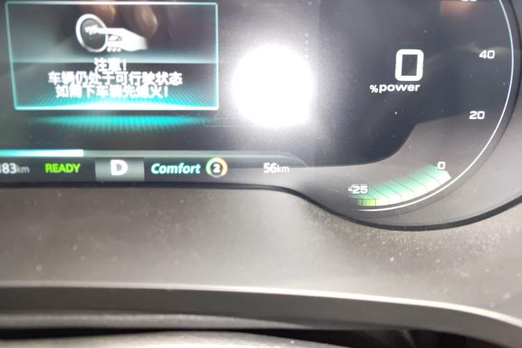 Used Roewe i6 MAX New Energy 2023 EV 500 Grand Touring Edition for Key Clients Odometer Close Up