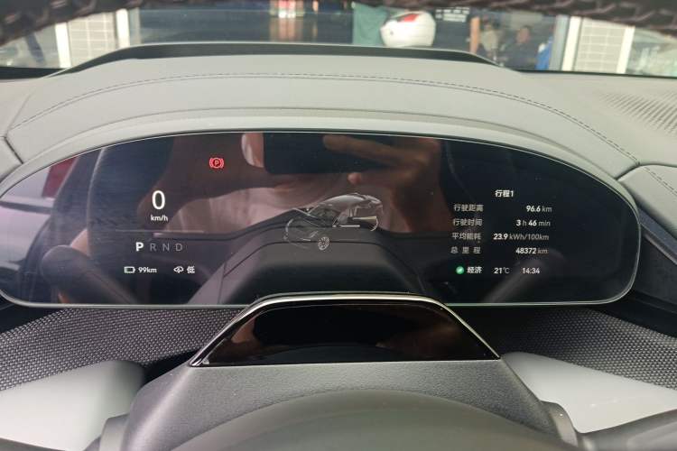 Used Zeekr 001 2024 YOU Edition 100 kWh All-Wheel Drive Instrument Cluster