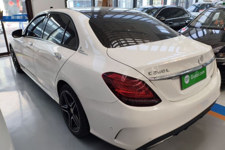 Used Mercedes-Benz C-Class 2021 C 260 L Sport Edition Star Collection Rear Left 45 Deg