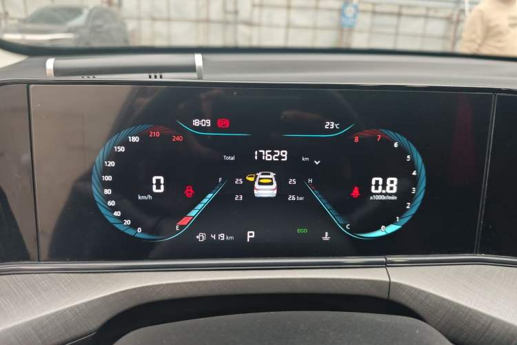 Used CHANGAN Eado 2023 Changan Edition PLUS Blue Whale NE 1.4T GDI DCT Prestige Version Instrument Cluster