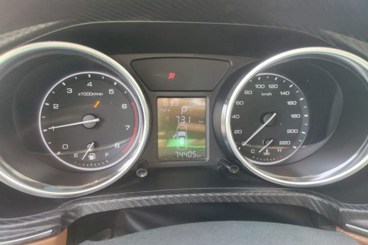 Used Zotye T300 2017 1.5T CVT Luxury Model Instrument Cluster