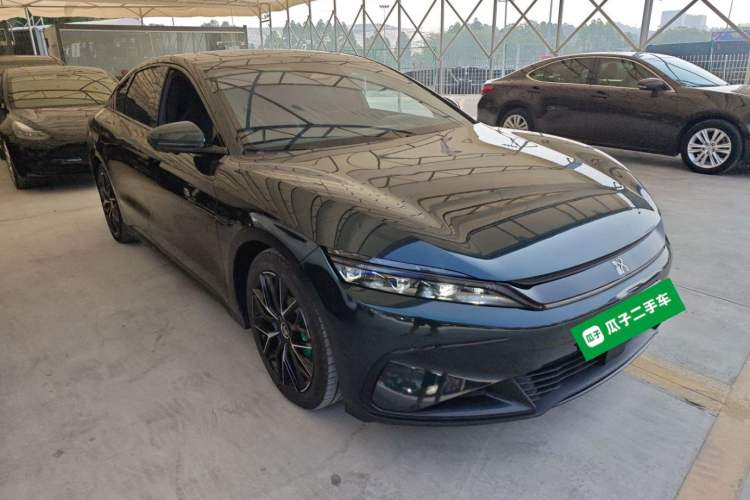 Used BYD Han 2022 EV 610 km All-Wheel-Drive Qianshan Cui Limited Edition
