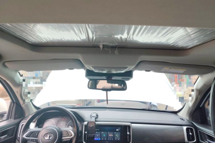 Used Great Wall Poer 2021 2.0T Global Version Automatic Gasoline 4x4 Comfort Trim Standard Box with Trailer Capability GW4C20B Headliner