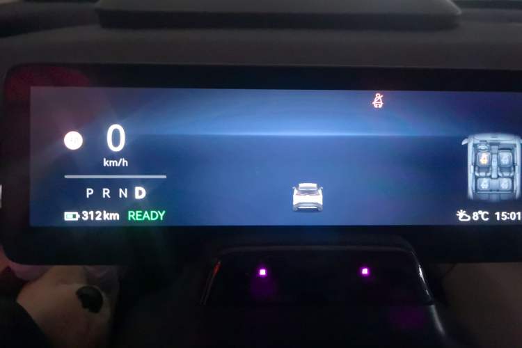 Used Zeekr X 2023 Four-Wheel Drive YOU Edition 4 Seats Instrument Cluster