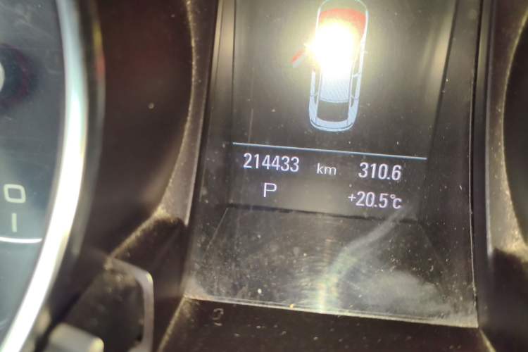 Used Audi A5 2010 2.0TFSI Sportback Comfort Model Odometer Close Up