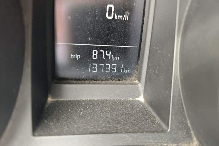 Used Volkswagen Golf 2012 1.4 TSI Automatic Comfort Edition Odometer Close Up