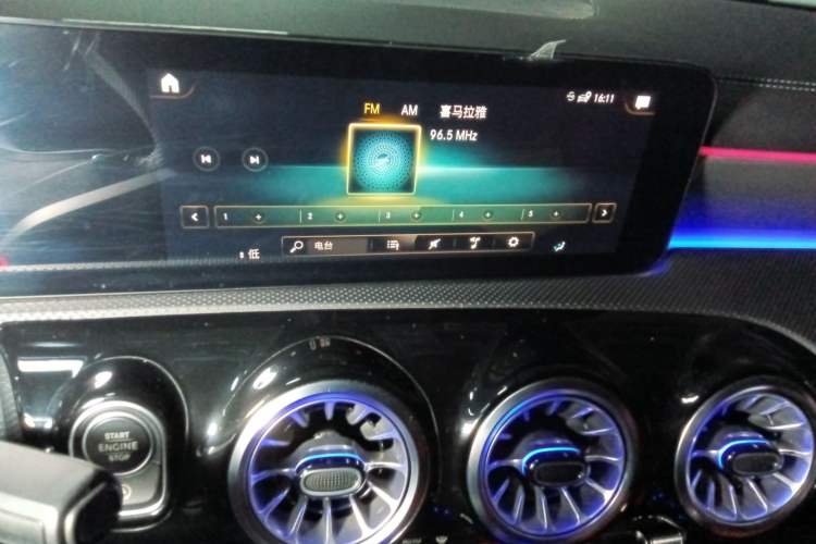 Used Mercedes-Benz A AMG 2022 AMG A 35 4MATIC Audio And AC Panel