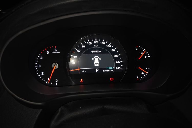 Used Kia Sorento 2018 Sorento L 2.0T Diesel 2WD Luxury Edition 7 Seats Odometer Close Up