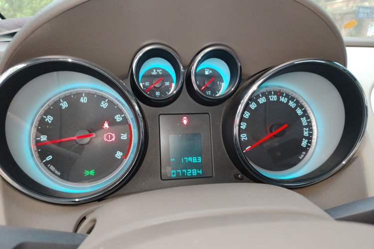 Used Buick GT 2010 GT 1.6L Manual Entry-Level Model Instrument Cluster
