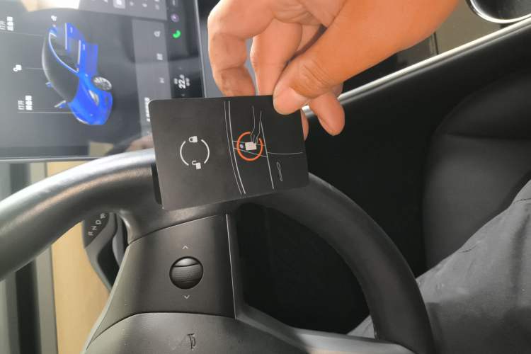 Used Tesla Model 3 2019 Long-Range Rear-Wheel-Drive Version Vehicle Key