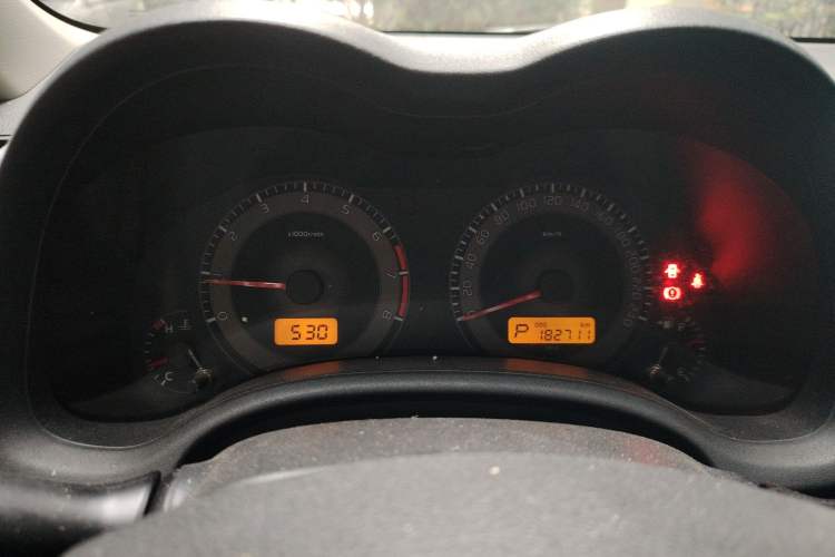 Used Toyota Corolla 2013 Special Edition 1.6L Automatic GL Cool Model Instrument Cluster