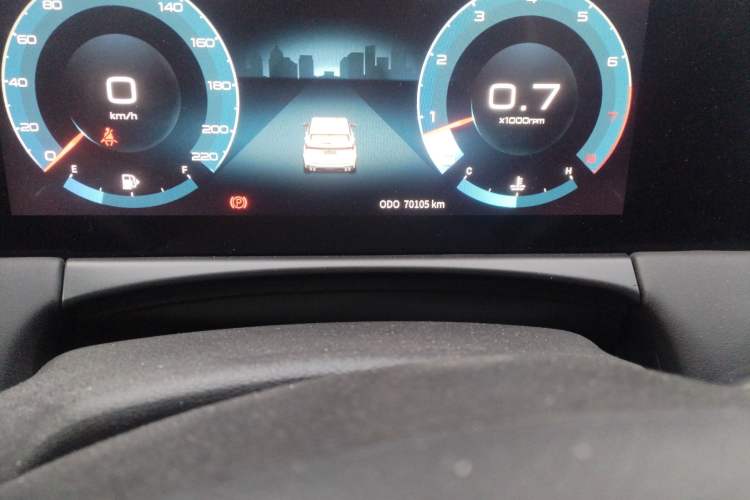 Used JETOUR X70 PLUS 2021 Revised Version 1.5T Manual 5-Seater Odometer Close Up