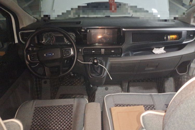 Used Ford Transit 2023 2.0T Diesel Manual Multifunction Commercial Vehicle Mid-axle Low-Roof Design 5/6 Seats Center Console