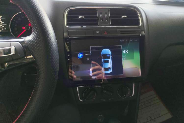 Used Volkswagen Polo 2016 1.6L Automatic Comfort Model Audio And AC Panel