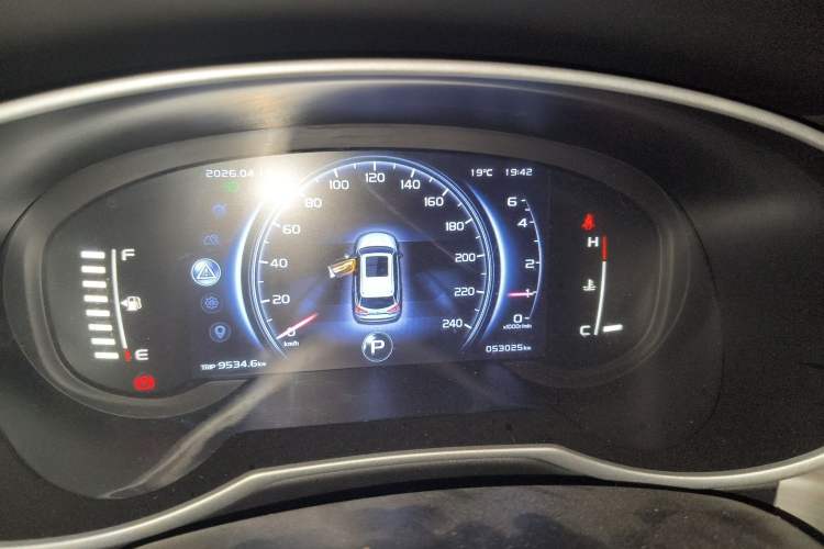 Used Geely Auto Emgrand X7 Sport 2020 1.8TD DCT Two-Wheel Drive Smart Connect 4G-Enabled Version Instrument Cluster
