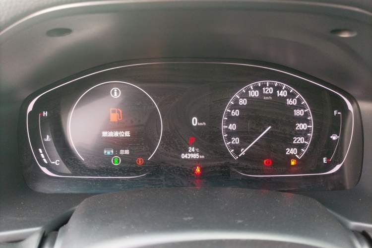 Used Honda Accord 2022 260TURBO Phantom Night · Prestige Edition Instrument Cluster