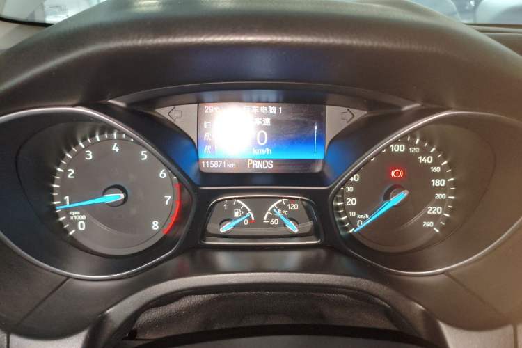 Used Ford Focus 2017 Hatchback EcoBoost 180 Automatic Elite Model Instrument Cluster