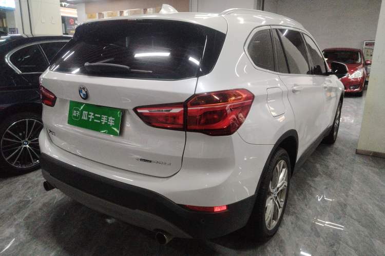 Used BMW X1 2019 sDrive20Li Leading Model Rear Right 45 Deg