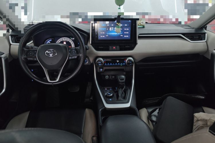 Used Toyota RAV4 2020 Dual-Engine 2.5L E-CVT Four-Wheel Drive Elite Edition Center Console