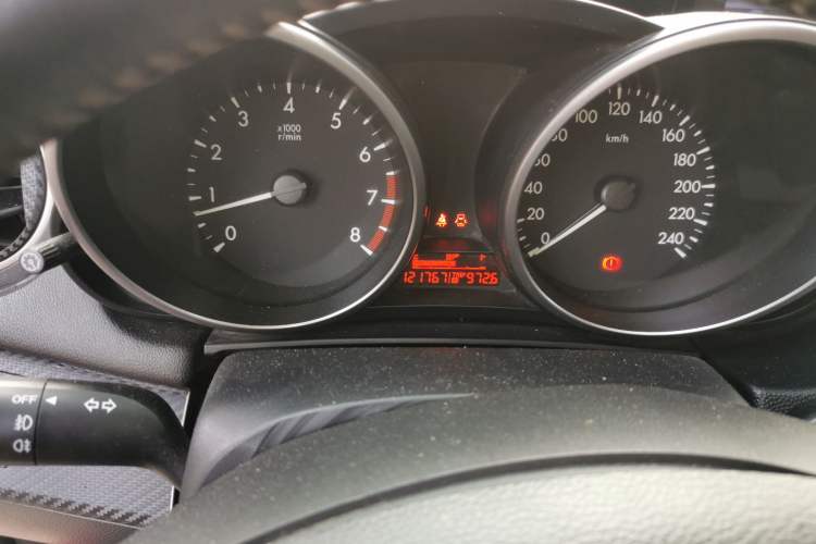 Used Mazda 3 2011 Sedan 1.6L Manual Comfort Model Odometer Close Up