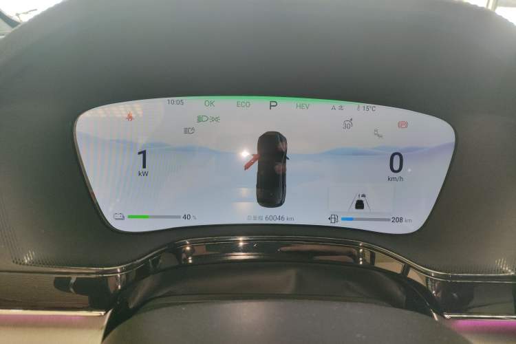 Used BYD Tang New Energy 2024 DM-p Champion Edition 215 km All-Wheel-Drive Flagship Model Instrument Cluster