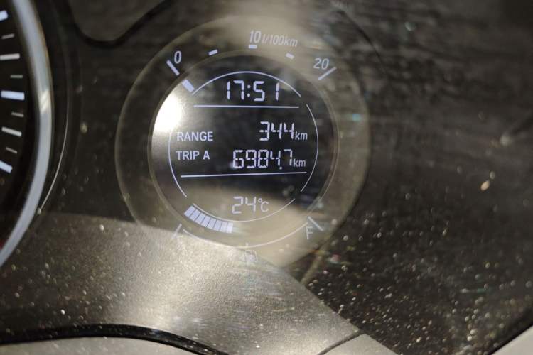 Used Honda Vezel 2020 1.5L CVT Pioneer Edition Odometer Close Up