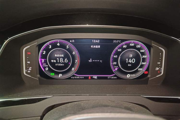 Used Volkswagen Magotan 2023 2 Million Units Commemorative Edition 330TSI DSG Luxury Version Instrument Cluster